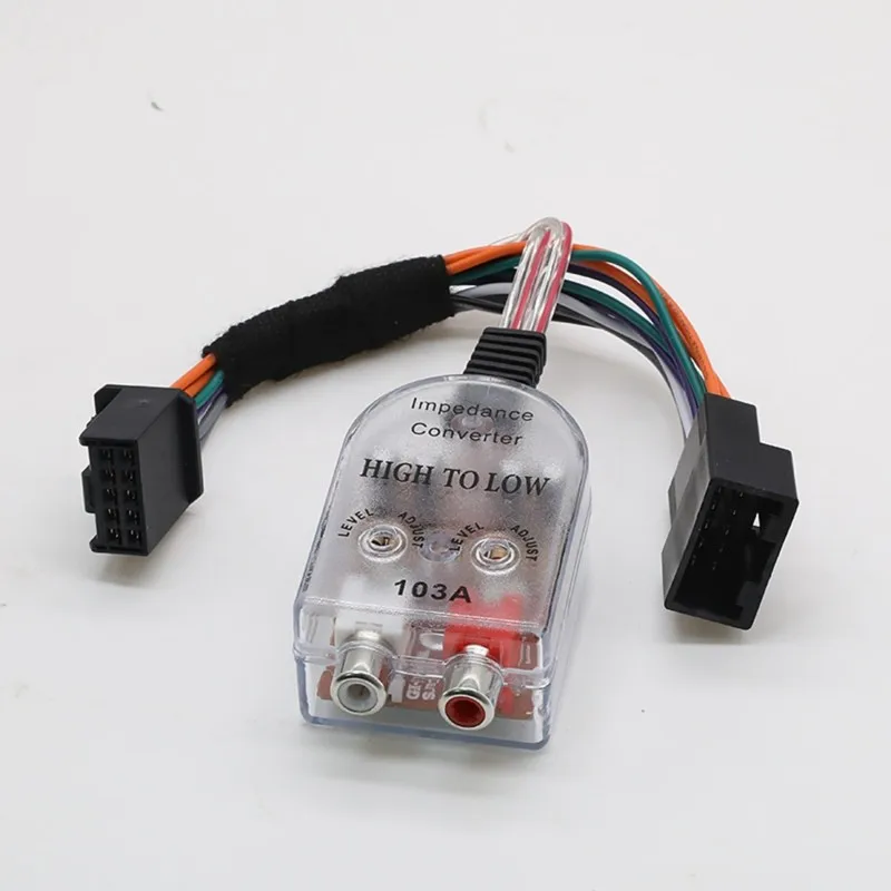 【AC77 Top !! 】High-Low Adapter For Toyota Camry With Wire Crossover Frequency Initiator