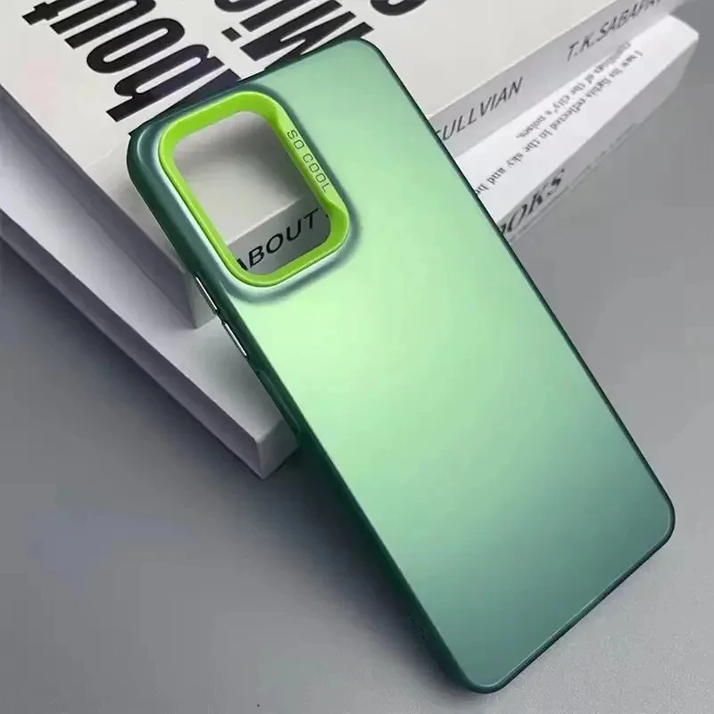 For Samsung Galaxy A71 4G A51 A31 A21S A11 Europe Phone case Large Hole Thin Lightweight Armor Textured Shockproof Pouch Matte