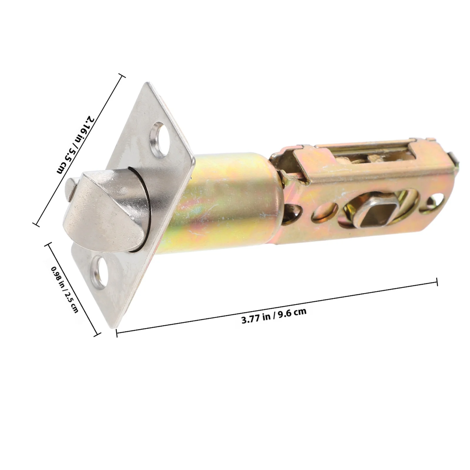 Parti di ricambio per serratura per porta con chiusura a mortice tubolare regolabile per porte interne Serrature per porte hardware con manopola per bagno camera da letto