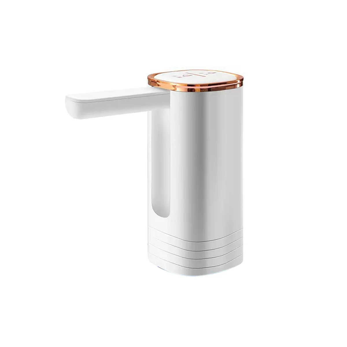 Flaschenwasserpumpe, automatische USB-wiederaufladbare Wasserflaschenpumpe, zusammenklappbar, intelligent, Quantita-HIM