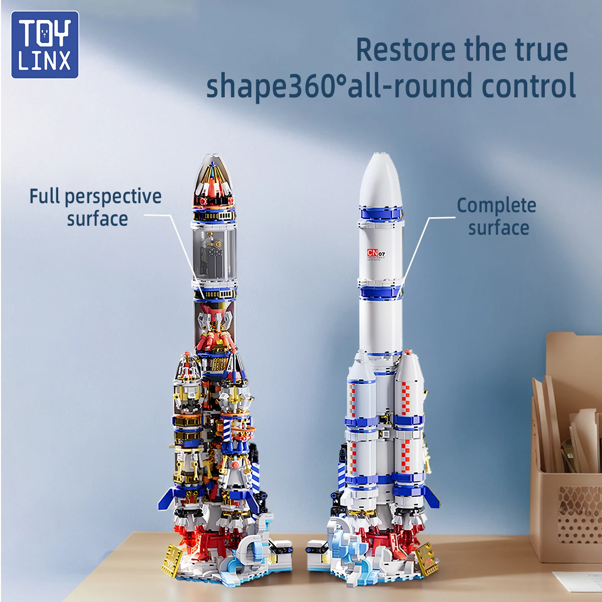 

TOYLINX Space Exploration 1099 шт. ракета-строительство развивающие игрушки Коллекционный набор моделей дисплея идеи подарок для взрослых мальчиков и девочек