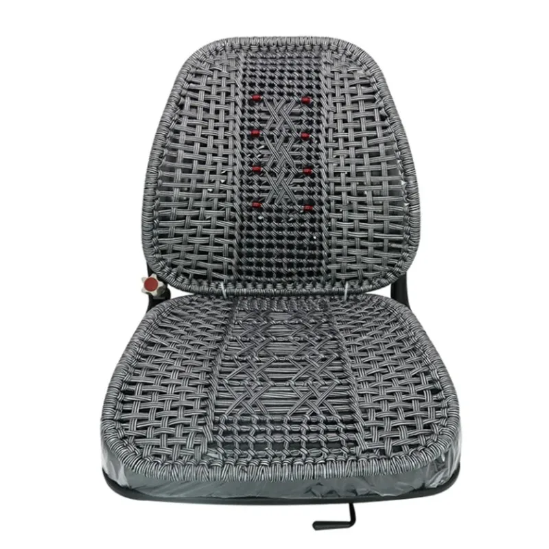 Forklift Seasonal Universal Ice Silk Linen Summer Cooling Pad Truck Breathable Seat Cushion