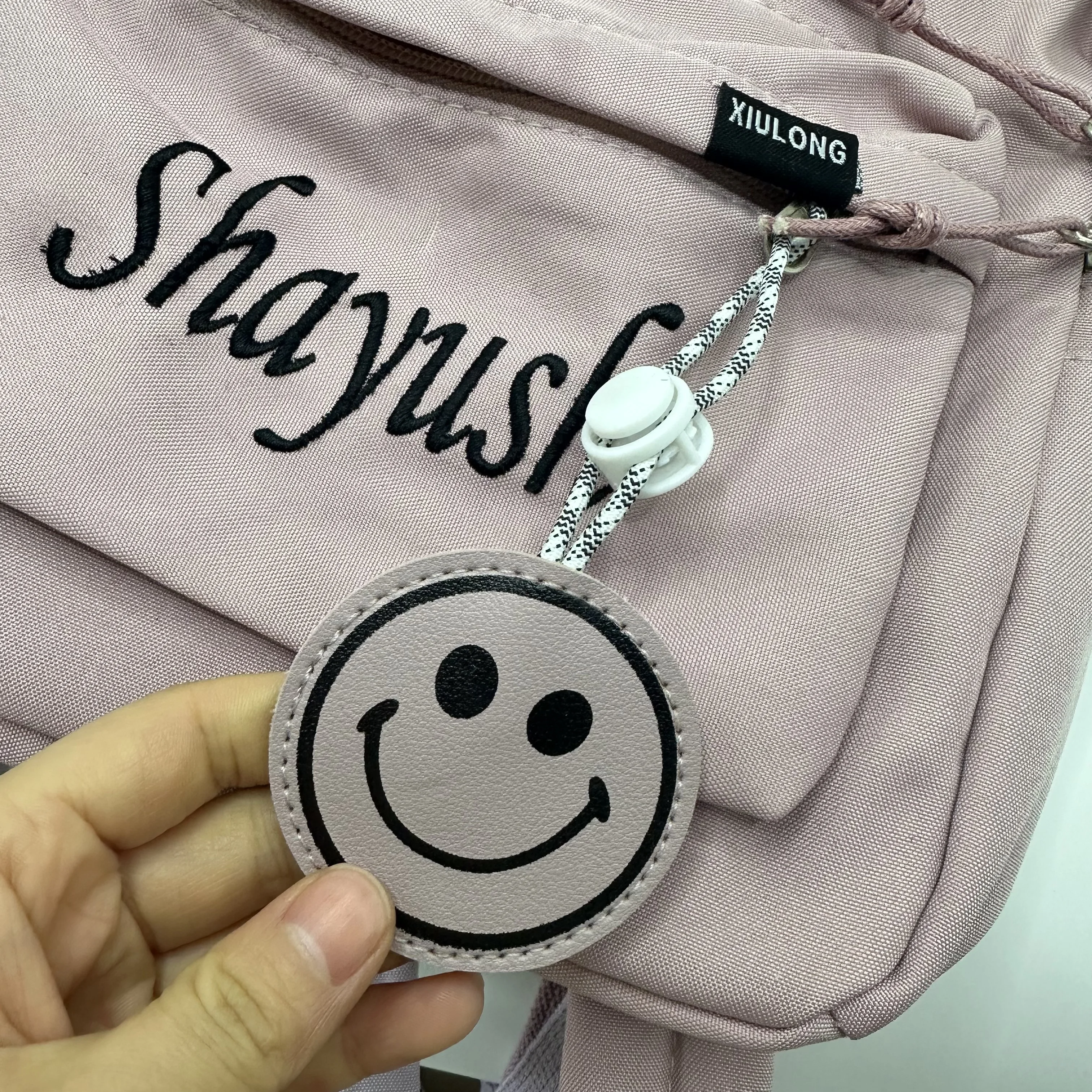 Mochilas personalizadas para niñas de escuela primaria, lindas mochilas con cara sonriente, mochilas de viaje para jardín de infantes