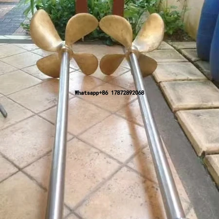 

High Quality New Condition Stainless Steel Outboard Propeller Shafting for Marine Works with Copper for Boats and Ships