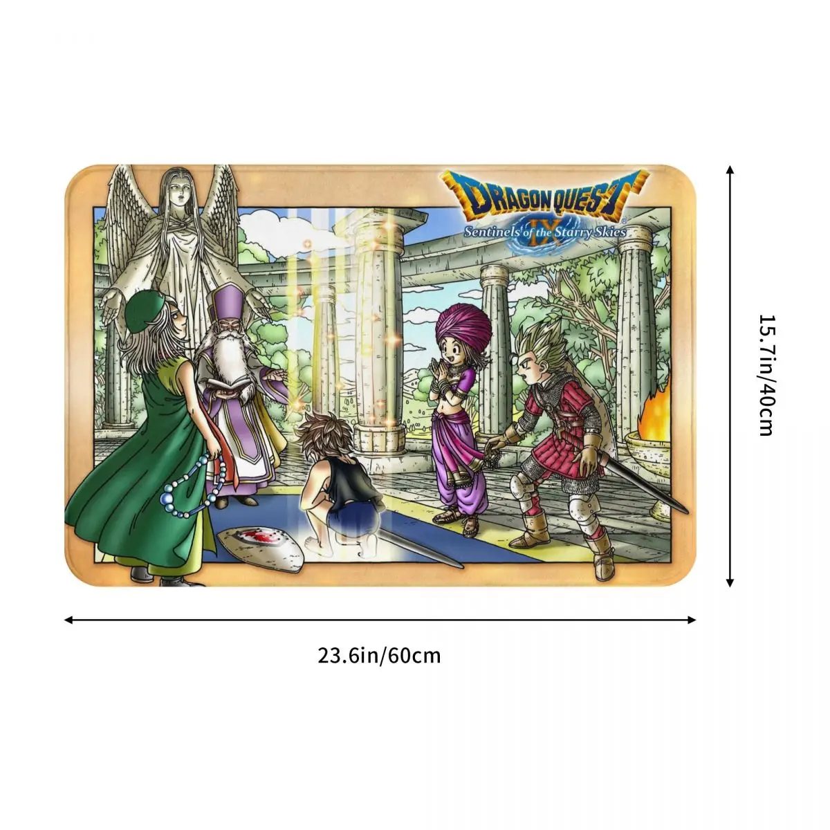 Dragon Quest Bath Mat Poster Doormat Kitchen Carpet Balcony Rug Home Decor