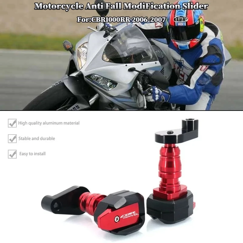 

For HONDA CBR1000RR CBR 1000RR 2006-2007 Motorcycle Falling Protection Frame Slider Fairing Guard Crash Protector