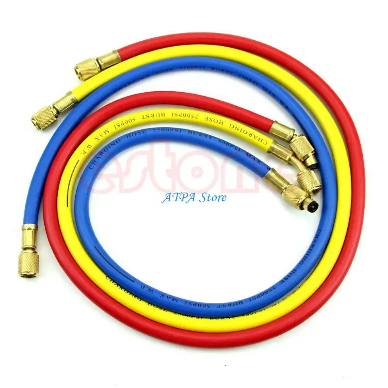 

U13C Refrigerant Charging Hose for for HVAC R22 R502 Refrigerant Air Conditioning Manifold Gauge
