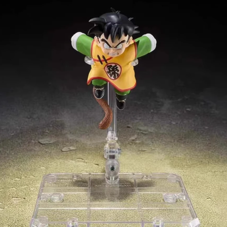 Em estoque original e novo bandai shf dragon ball série raditz & son gohan-crianças-figura de ação modelo boneca presente