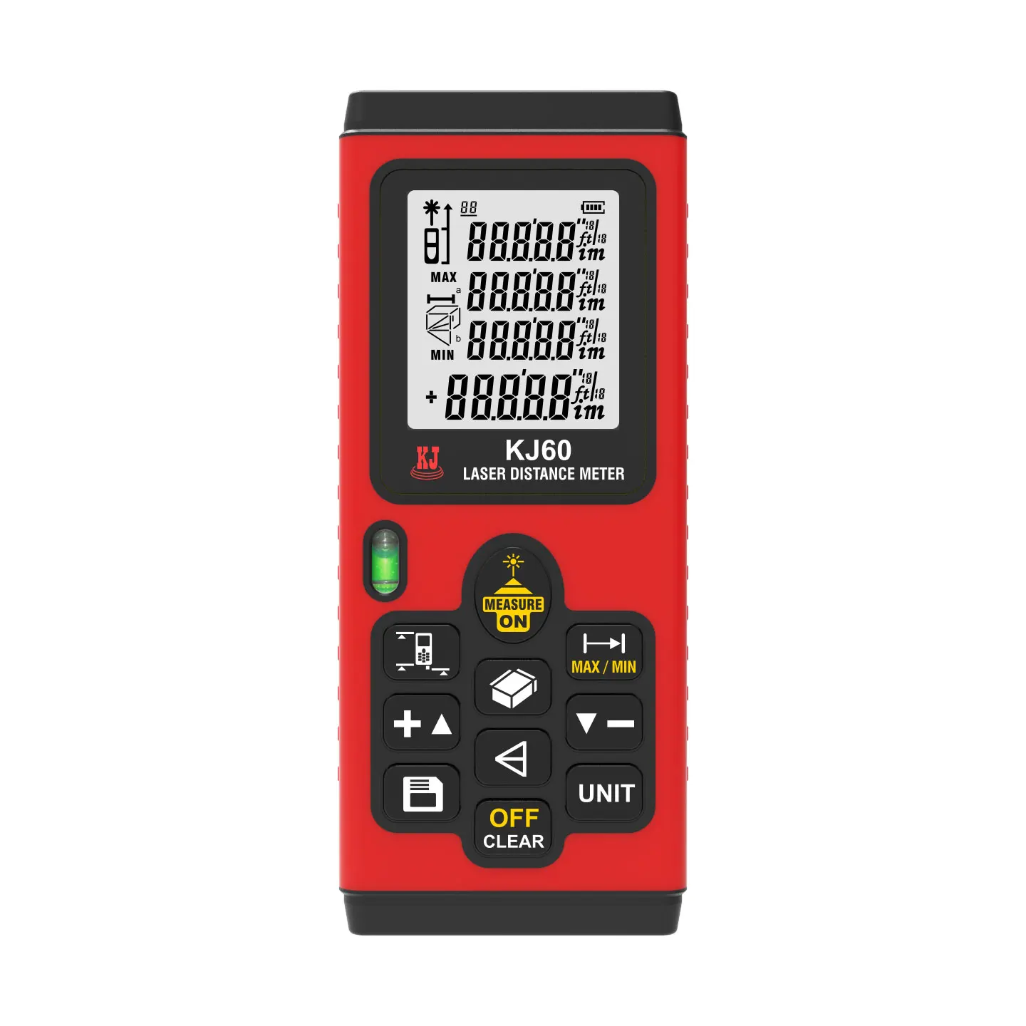 The Contractor‘s Quick-Measure Tool: 60m Laser Rangefinder with One-Button Operation & Accurate Readings