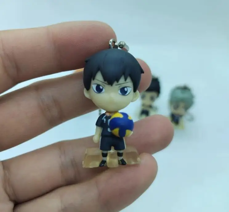 No box 5pcs/lot mini 2023 Lowest Japanese original anime figure kageyama tobio Q ver action figure collectible model toys