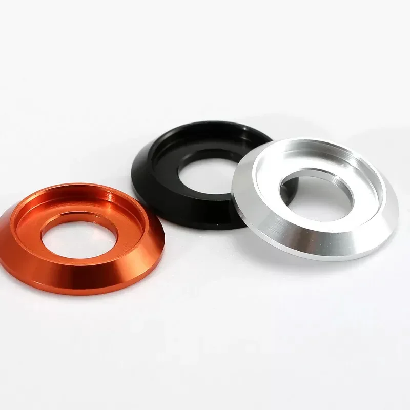 Cup Head Washer M2 M2.5 M3 M4 M5 M6 M8 Aluminum Alloy Colourful Aluminum Cnc Washer For Anodized Button Head Screw Bolts
