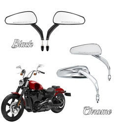 5/16'' Rear View Mirrors Motorbike Handlebar Mirror for Harley Davidson Touring Sportster Iron 883 Street Glide Side Mirror