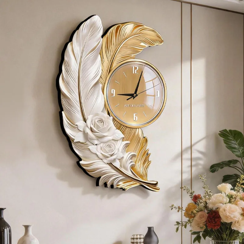 Fashion Creative Wall Clocks Digital Luxury Living Room Modern Bedrooms Clock Wall Restaurant Reloj De Pared Room Decorations