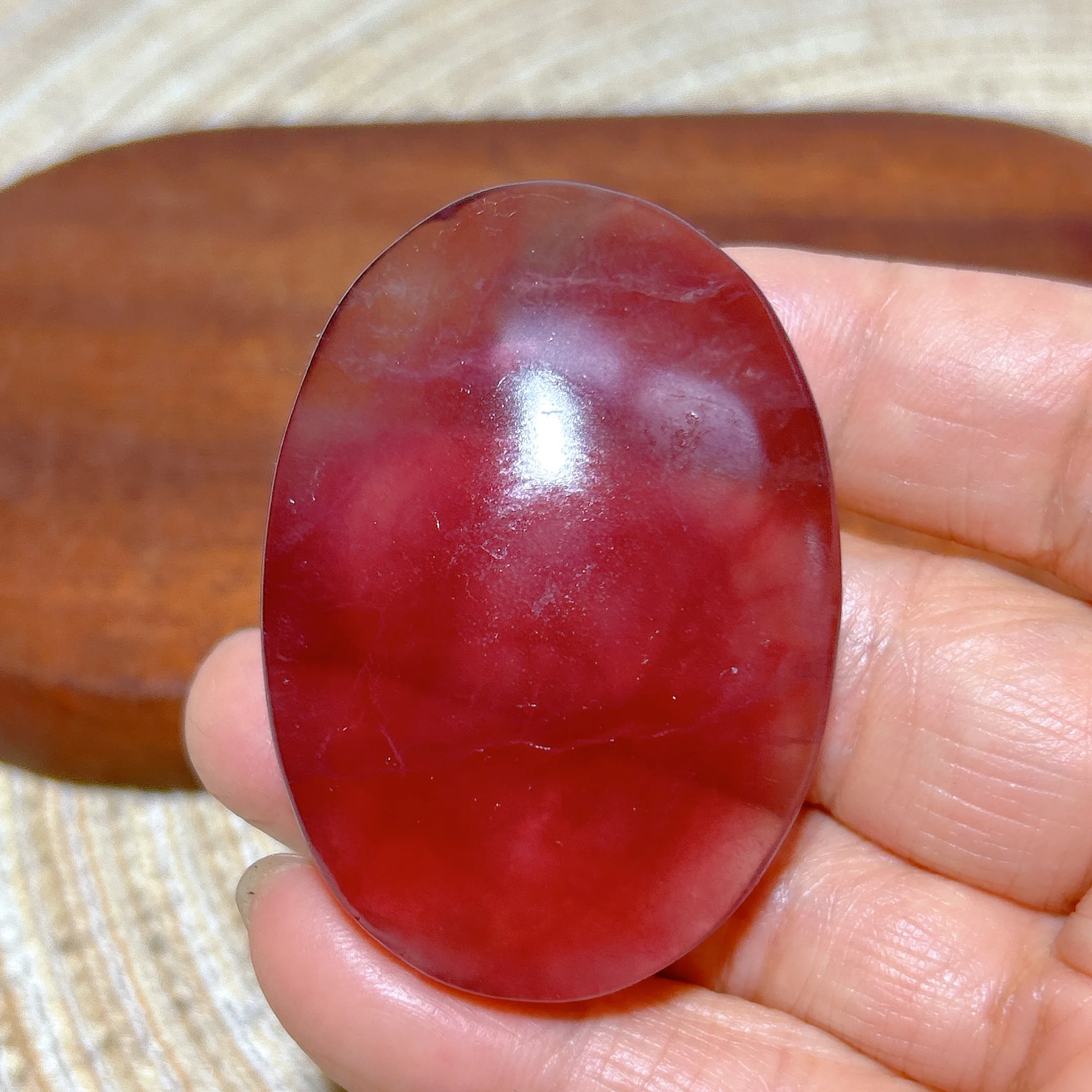 

Natural Crystal Colorful Fluorite Palm Polished High Quality Healing Stone Mineral Energy Reiki Home Decorations Gift