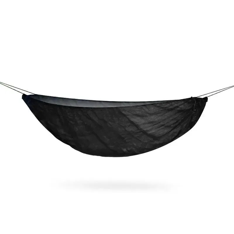 Quick Opening Travel Hammock, Bottom Mosquito Cover, Outdoor Camping, Detachable Mosquito Net