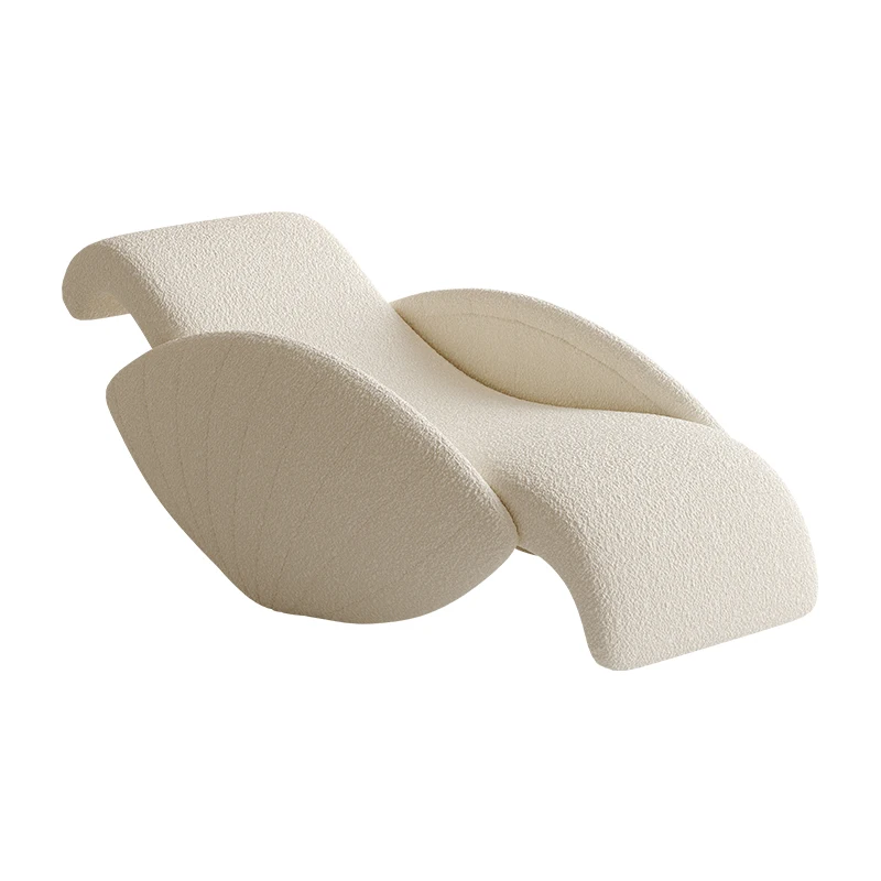 

Master bedroom sofa chair couple balcony leisure shell lazy single rocking light luxury chair