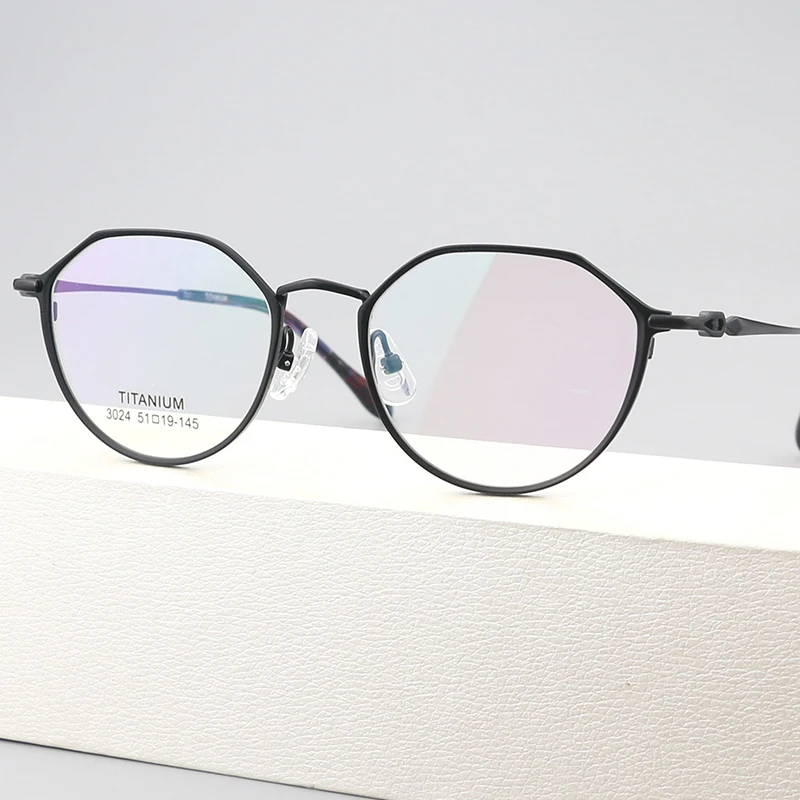 

Pure Titanium Eyeglasses Women Prescription Optical Frame Prescription Myopia Spectacle Glasses Frames Eyewear Frames