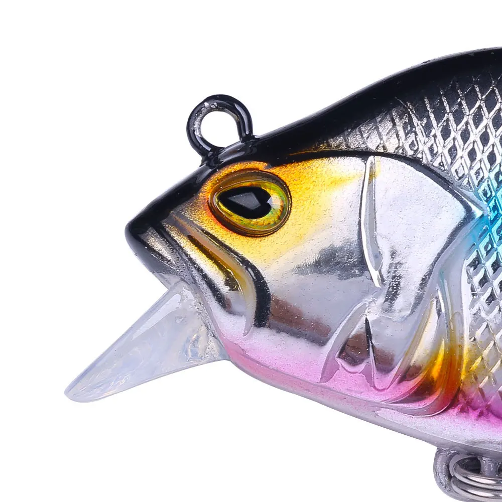 Señuelo Vib Crankbait de Hundimiento Lento para Lubina y Lucio