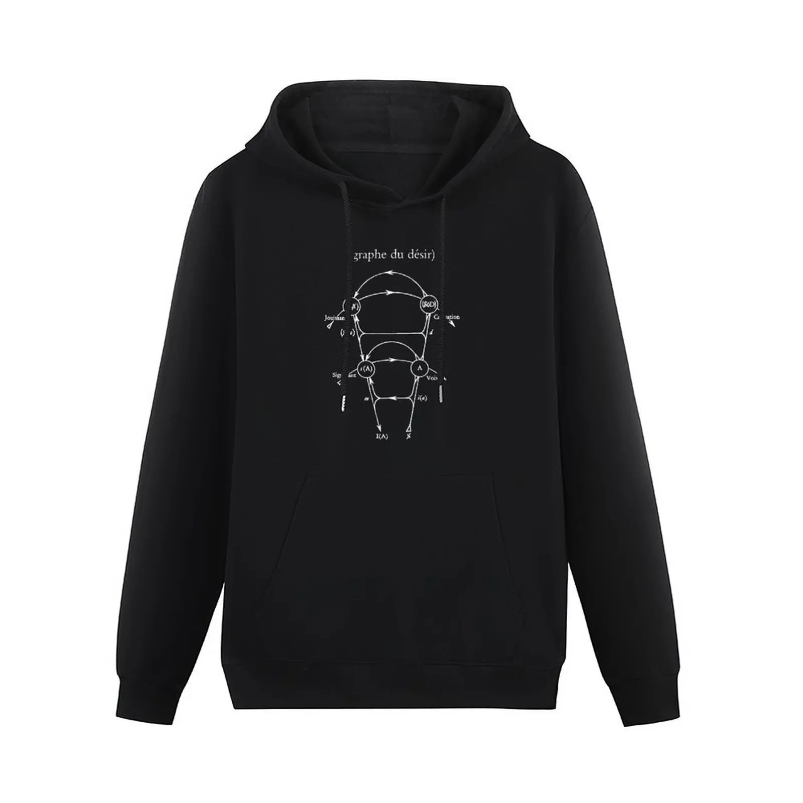 Lacan's Graph of Desire Pullover Hoodie winter clothes korean clothes mens hoodie