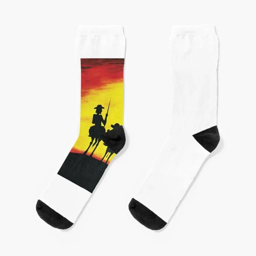 

The man of La Mancha Socks valentine gift ideas Children's short happy Socks Women's Men's
