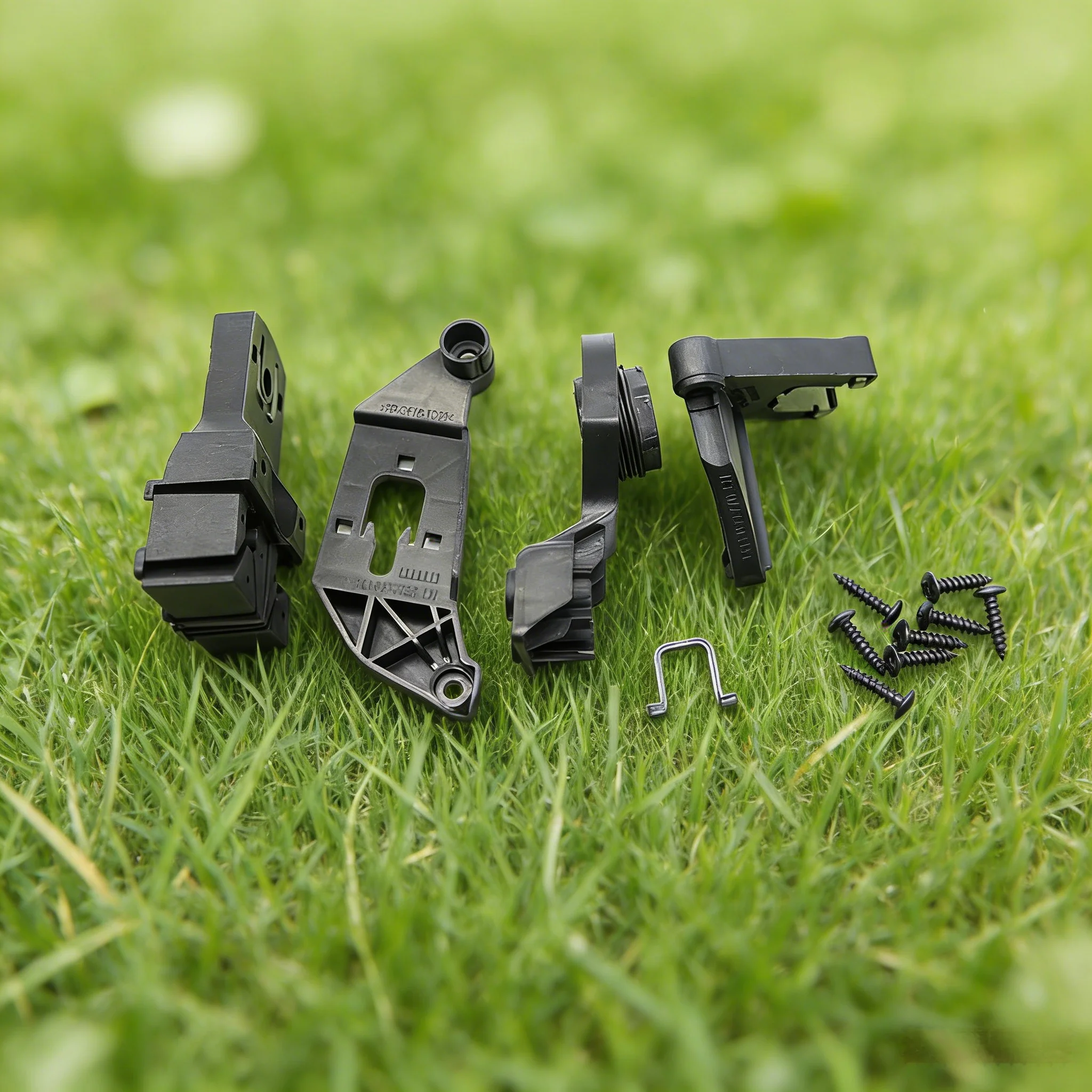 Car Headlights Repair Kit Black Claw Bracket For Audi A5L 2017-2024 Plastic Fixed Spare Parts with Screws 8W6998121 8W6998122