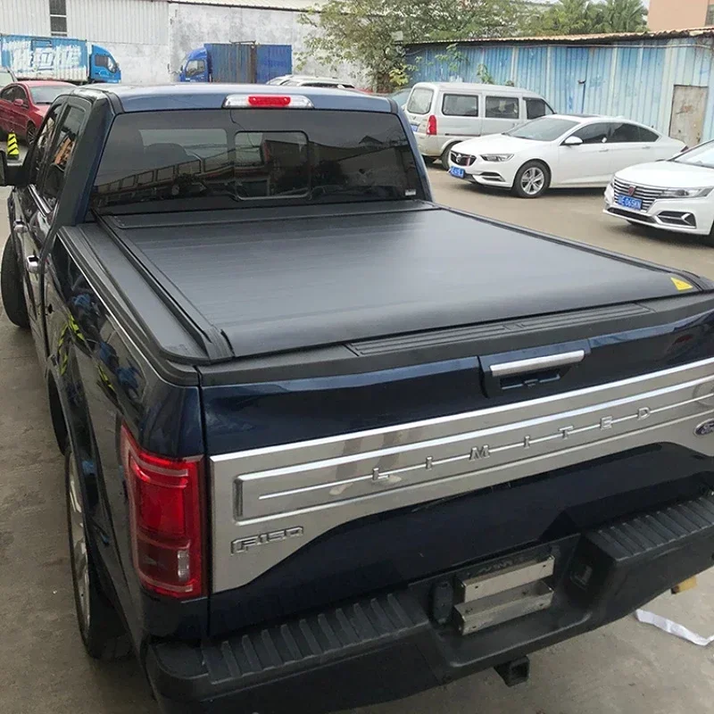 

Factory Price Pick Up Accessories Rear Cover Retractable Tonneau Covers Roll-Up Bed Truck for Ford F Series F150