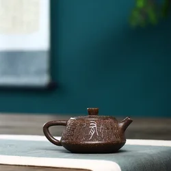 100ml Classic Yixing Purple Clay Teapot Raw Ore Zhu Mud Beauty Teaware Handmade Filter Tea Pot Tradition Zisha Tea Infuser