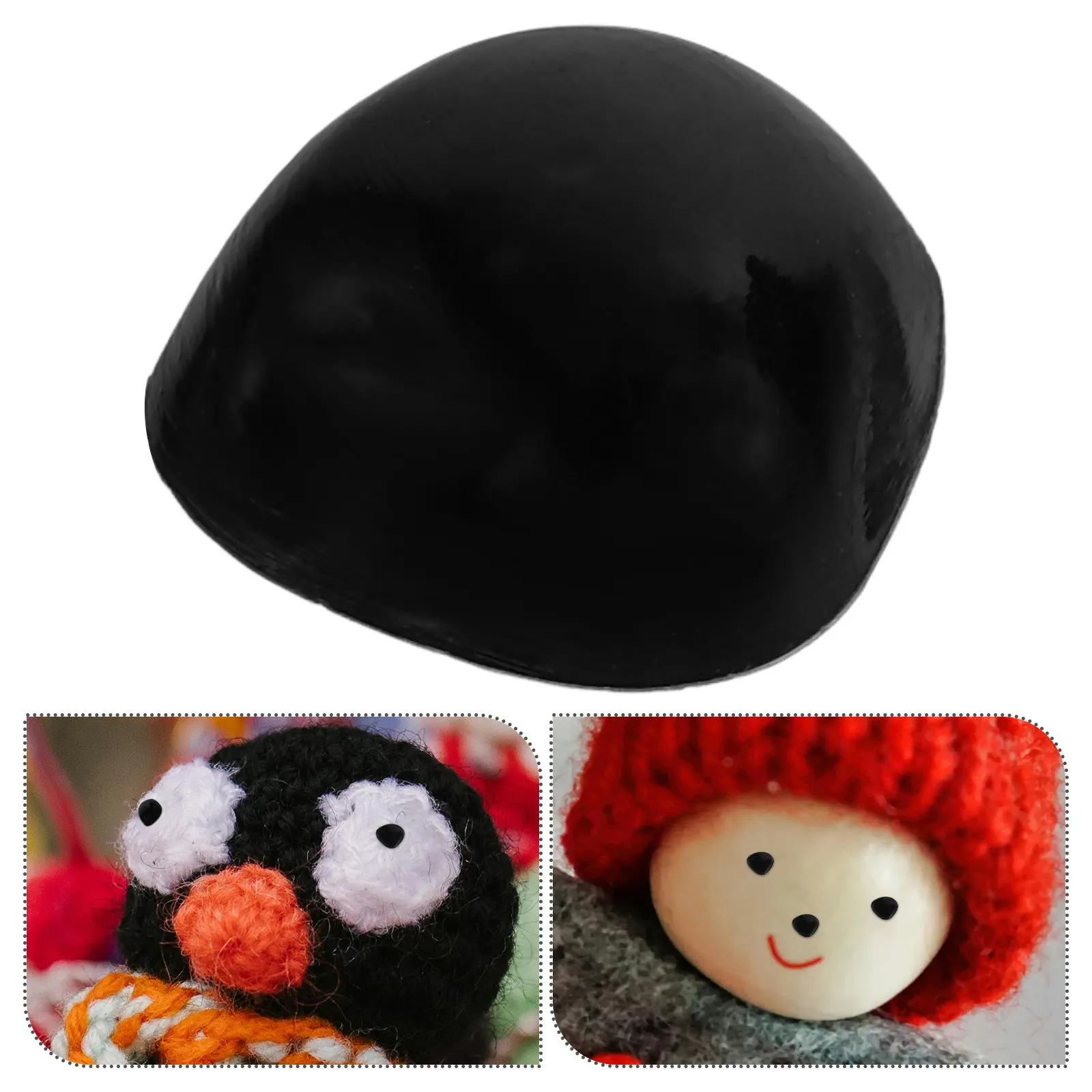 

100 шт. безопасных пластиковых треугольных носиков для вязаных игрушек, сменные носики для мягких игрушек, принадлежности для рукоделия