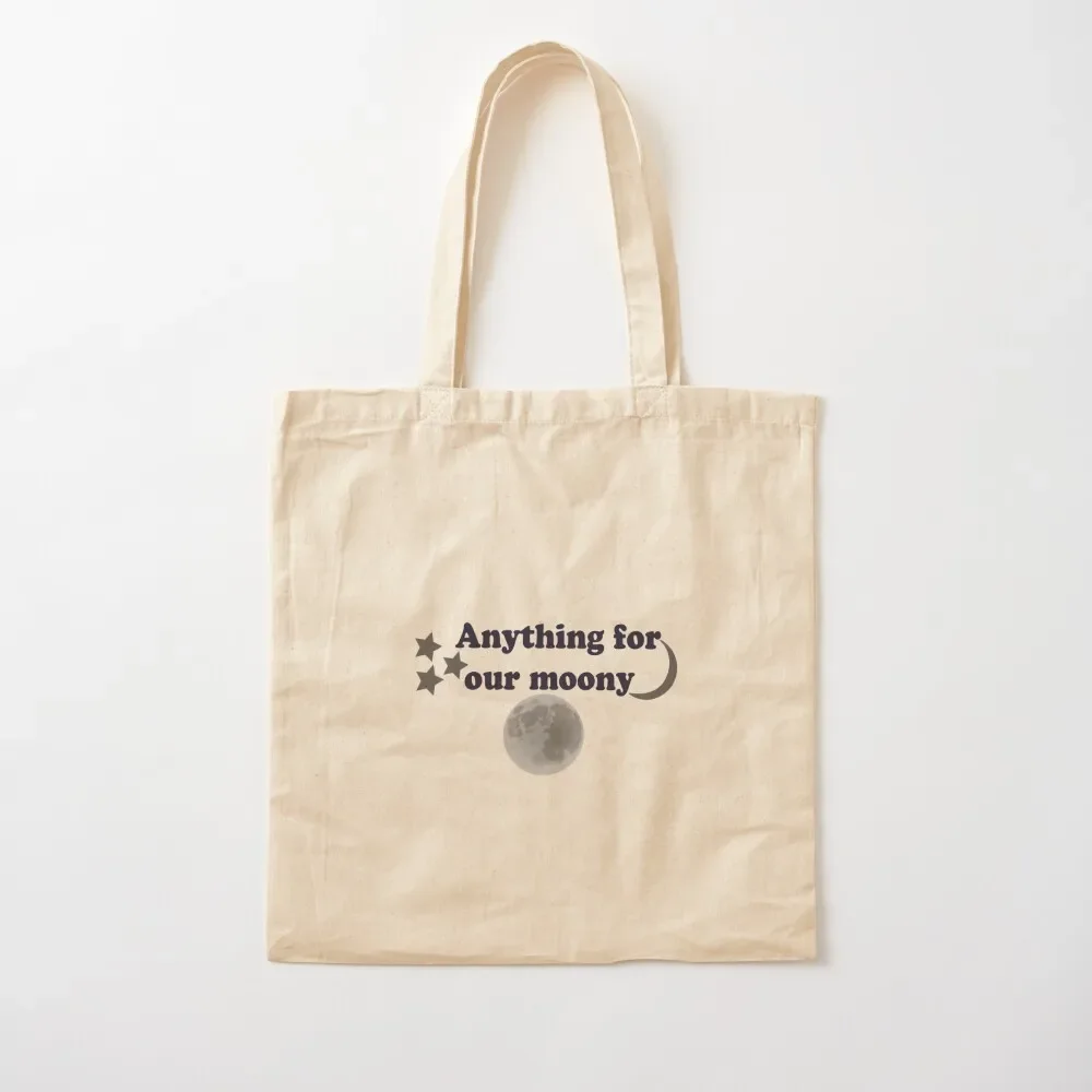 

Anything for our moony Tote Bag tote bag women ecological bags Tote Bag