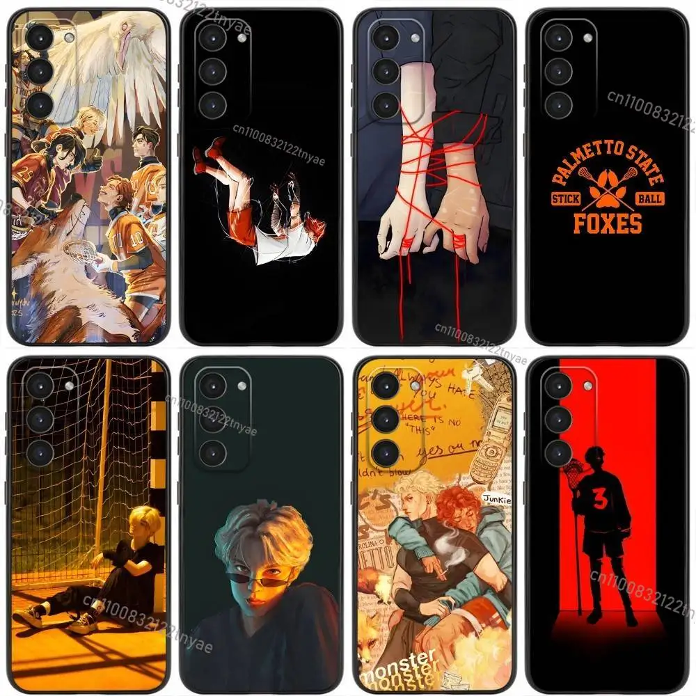 T-The foxhole court Phone Case For Samsung Galaxy A20,21s,22,31,32,52,53,72,73,80,91 Soft Liquid Silicone Black Cover