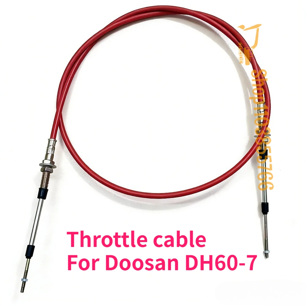 

High quality Excavator Throttle Line Throttles Cable for Doosan Daewoo DH60-7