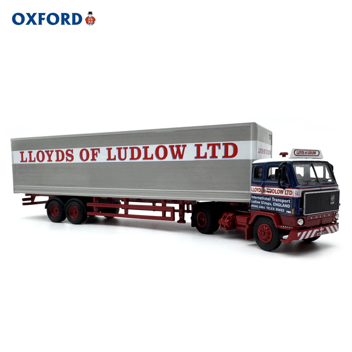oxford-1-76-scale-diecast-alloy-volvo-f88-box-truck-toys-cars-model-classics-nostalgia-adult-souvenir-gifts-static-display