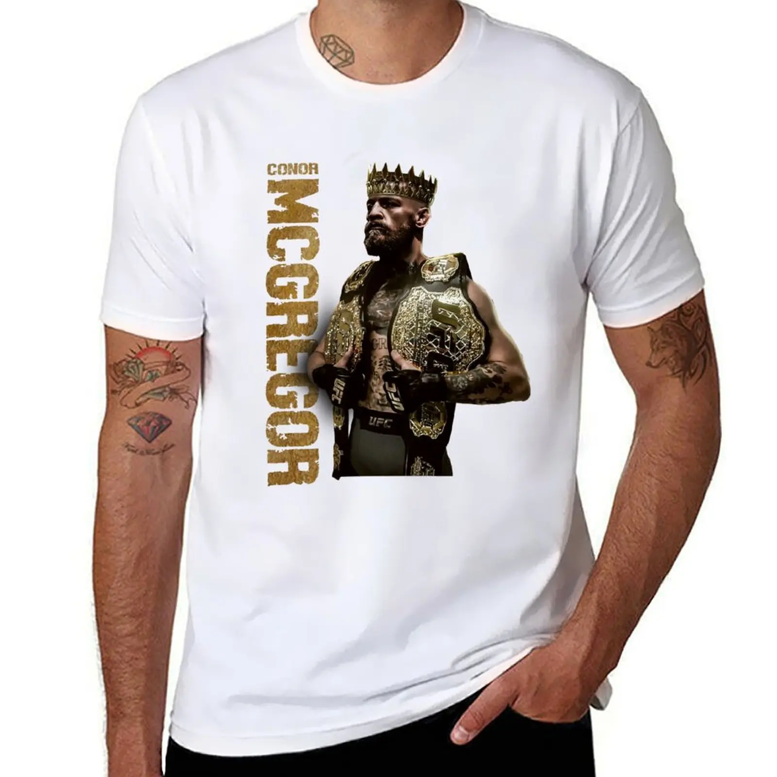 

King McGregor T-Shirt man t shirt summer t shirt man luxury T-Shirt