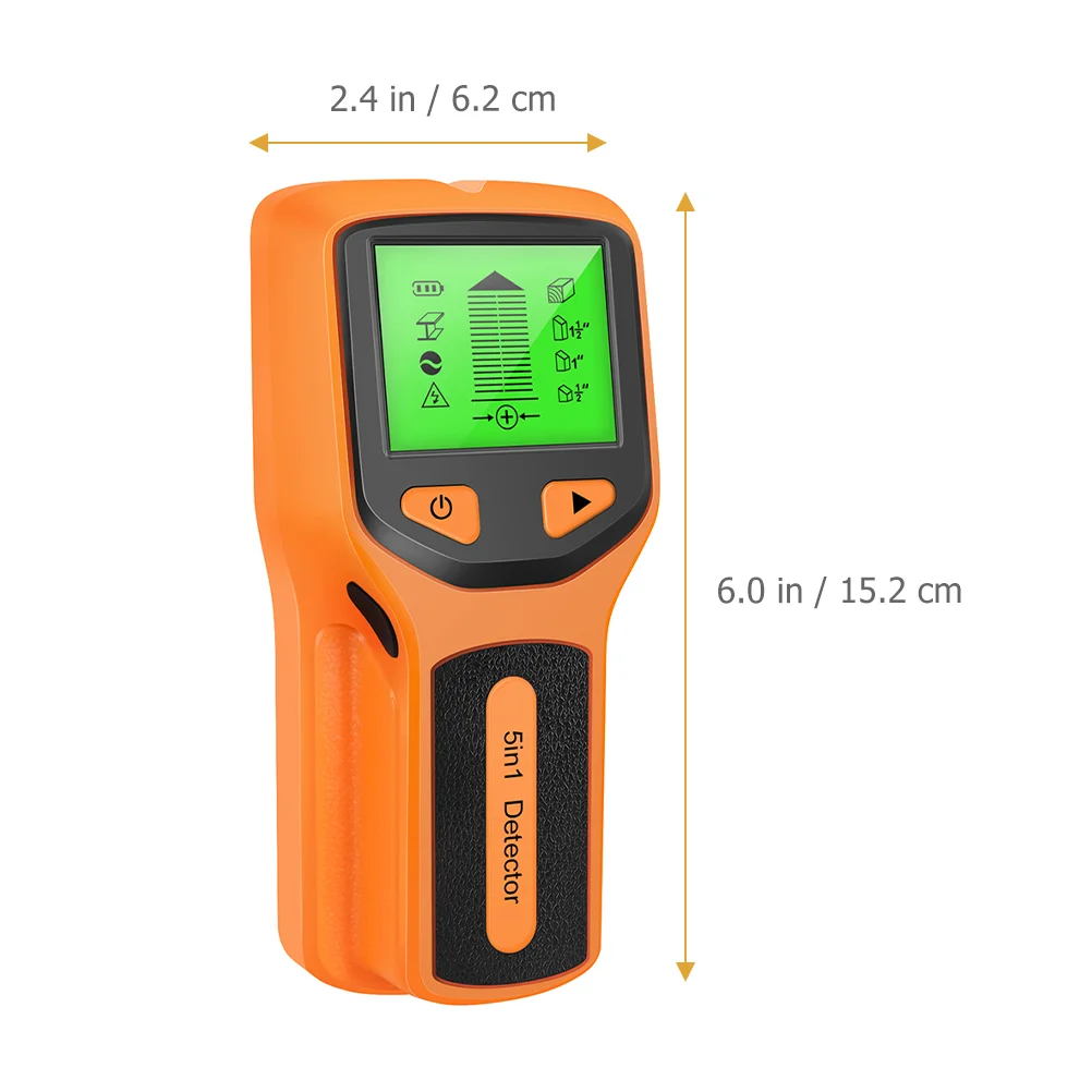 Elektronischer Bolzensensor aus Metall mit LCD-Display, Bolzen 5, 1 Wandscanner-Tester