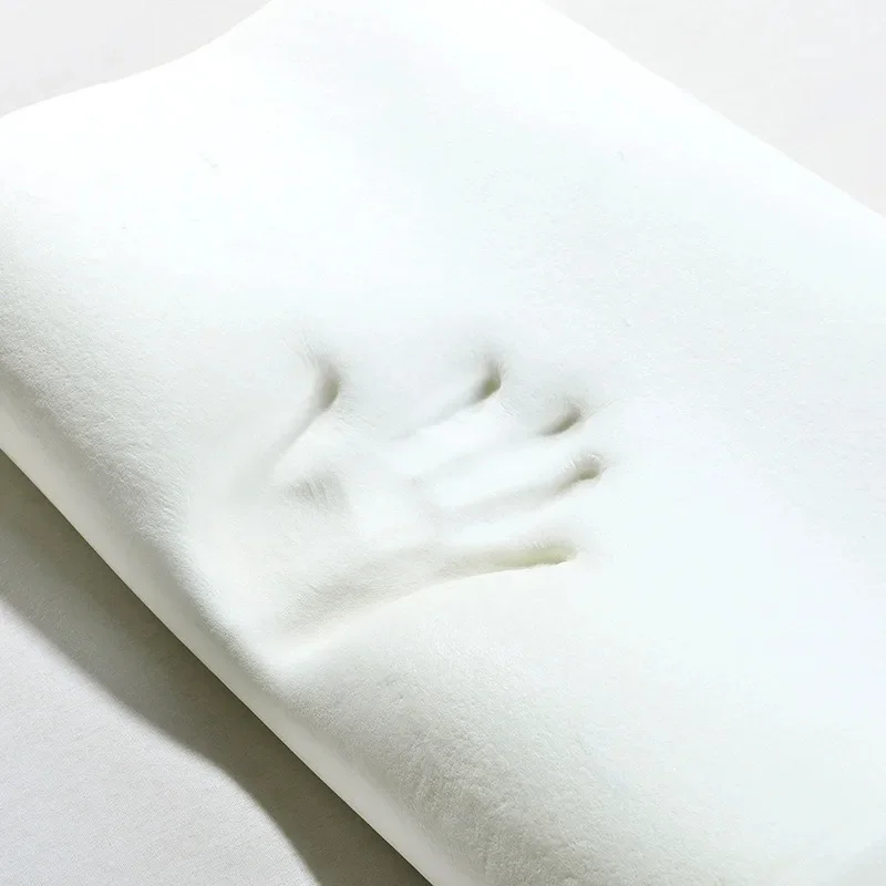 Langsam Rückfederndes Memory-Schaum Nackenkissen, Ergonomische Halswirbelsäulenstütze – Detail 3
