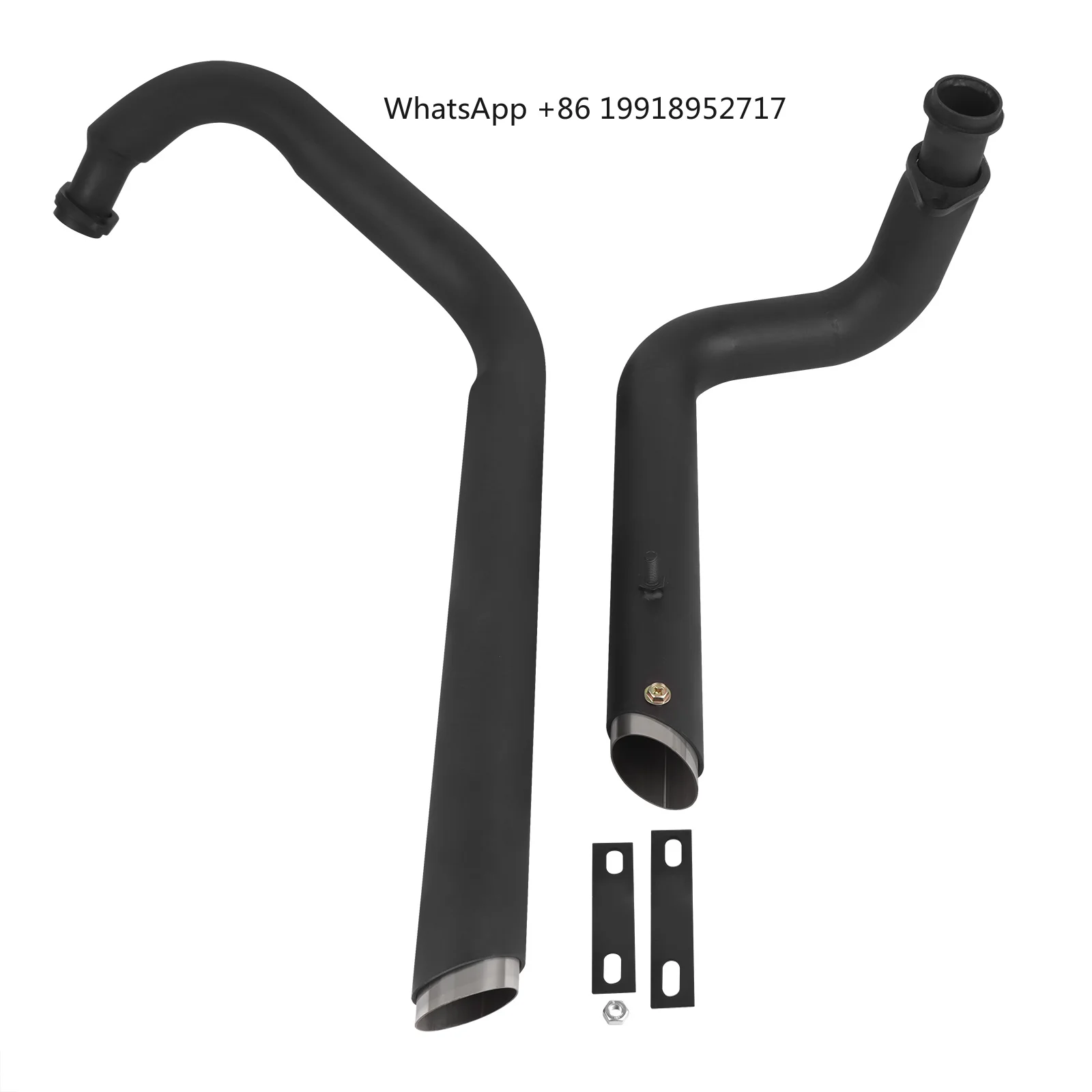 For  Vulcan 800 S EN800 VN800 S800 VN400 All Years Motorcycle Exhaust Pipe With Muffler Silencers Aerofluxus Vent Pipe
