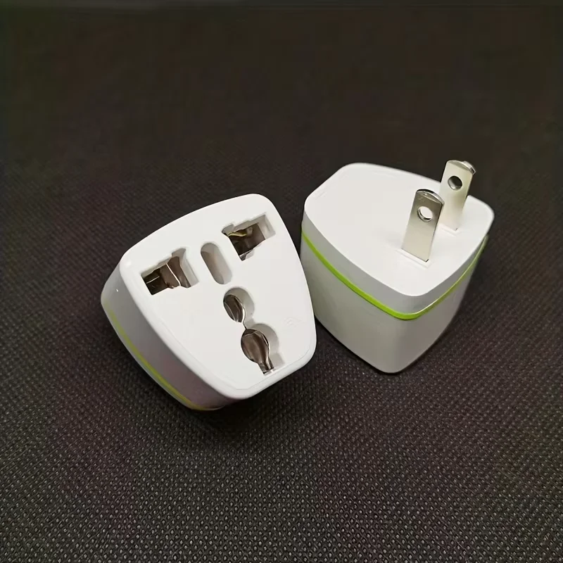universal 2Pin pure copper Universal switching converter to USA Travel AC power adapter plug Americas converter port