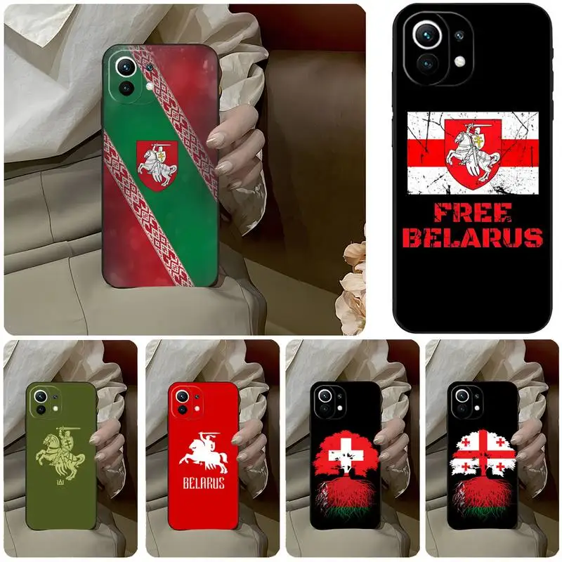 Belarus Flag Phone Case For Xiaomi Mi 12 12Pro 11T 11 11i 11x 9t 10t Redmi 9 8 Poco M3 Pro X3 Nfc F3 Cover