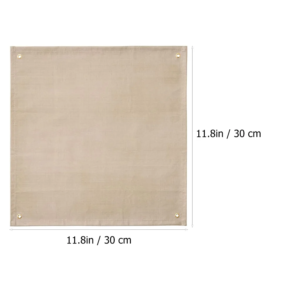 Estera aislante ignífuga, estufa ligera plegable para exteriores, para barbacoa, Camping, Picnic, fibra de vidrio resistente al calor, 1 ud.