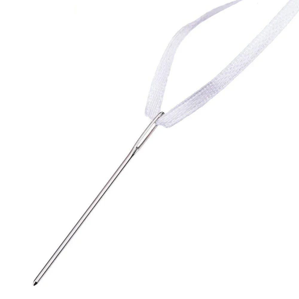 9pcs Large Eye Needles DIY Crafts Tools Stainless Steel Cross Stitch Knitting Yarn Sewing Hand Crochet Hook Set Kit