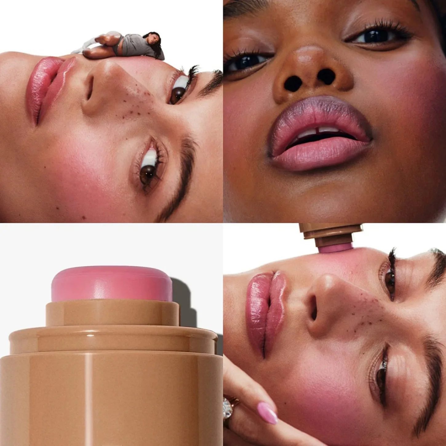 Private Label Custom Logo Vegan 6 Colors Lip Cheek 2 in 1 Blush Stick Wholesale Makeup for Lip and Cheek Natural Lip Gloss Stick