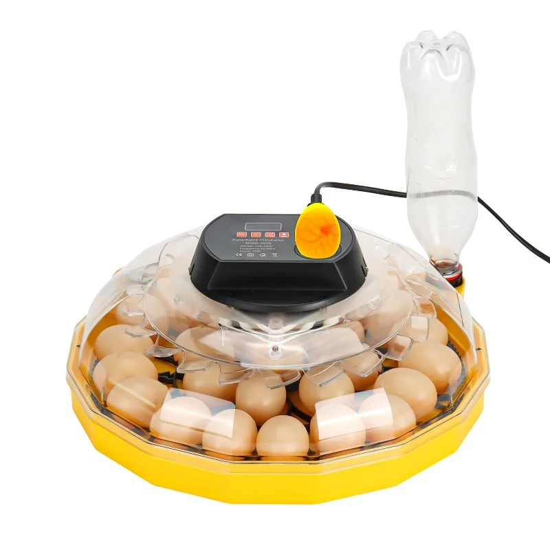 Home Use 26 Eggs Automatic Egg Incubator, Intelligent Hatching Machine with Auto Egg Turning for Chicken Duck Quail Eggs