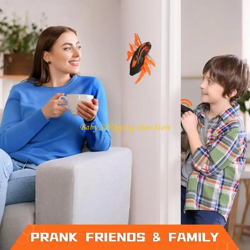 23GD Climbing Remote Control Roach: juguete robot que puede arrastrarse, adecuado para niños 4 años en adelante y