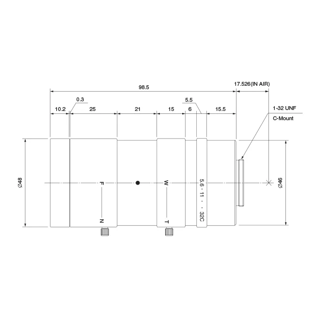 سلسلة الكمبيوتر ماكرو MLH-10X 1/2 بوصة 13-130 مم 10X تكبير يدوي قريب، عدسة كاميرا صناعية يدوية Iris C-Mount