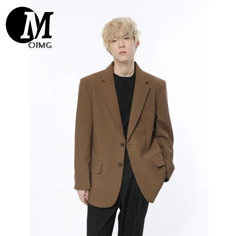 [OIMG] 2025 Spring New Product High Luxury Sense Simple Solid Color Suit Coat Trendy