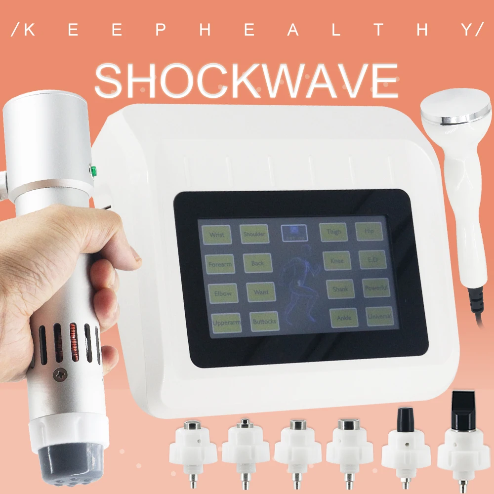 Shockwave Ultrasonic Therapy Machine 300MJ Professional Shock Wave Massager For ED Treatment Relieve Arm Pain Body Relaxation