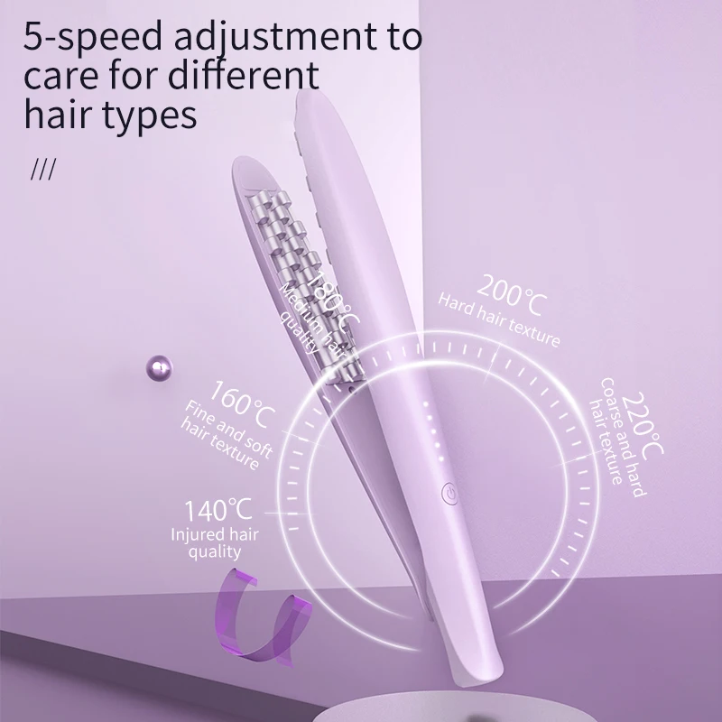 

Corn curling iron inner layer fluffy, negative ion corn curling iron, hair root fluffy hairdressing tool, American standard plug