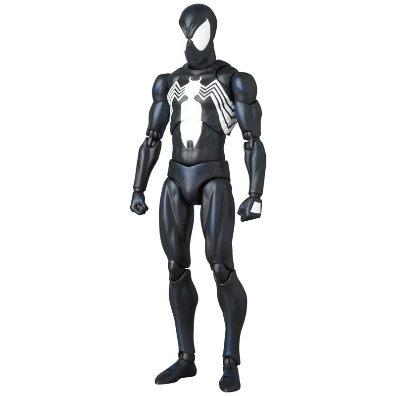 100% In Stock Original Reissue Mafex No.147 MAFEX SPIDER MAN BLACK