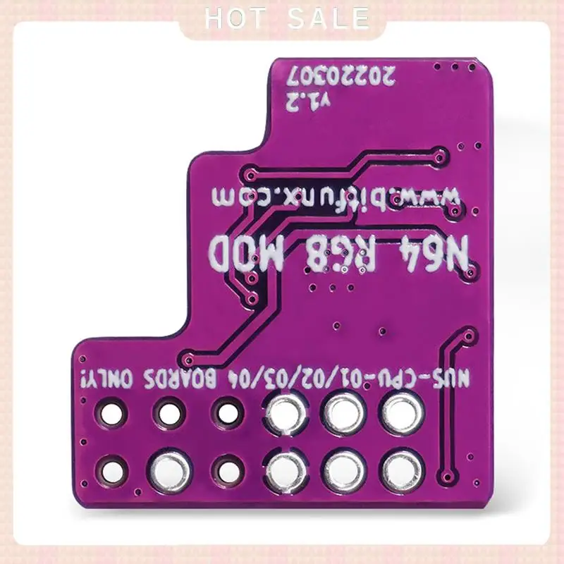 24-Hour Delivery N64 RGB MOD Kit For N64 NTSC Consoles RGB Module Chip For Nintendo 64 NTSC Modified RGB Output Module Easy To U