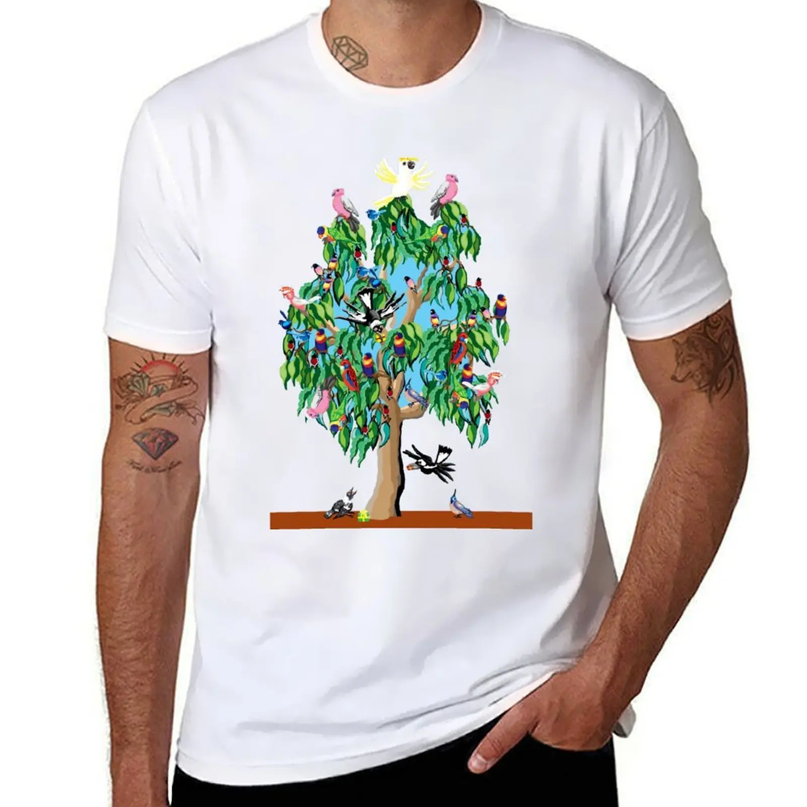 

Carol of the Aussie birds T-Shirt t shirt for man essential t shirt T-Shirt